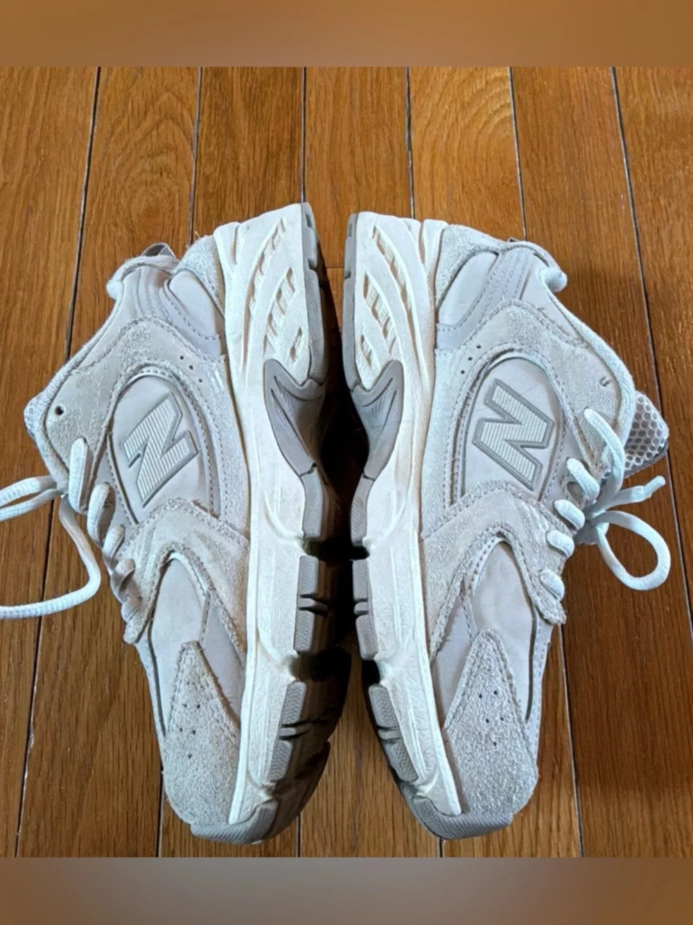 New Balance 530 Tennis Shoes Sneakers Youth Unisex Sz Girl Boy 4 GR530KE Grey - Picture 5 of 9